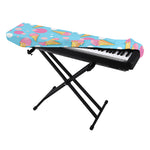 Pink Ice Cream Pattern Print Piano Keyboard Cover