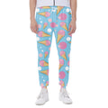 Pink Ice Cream Pattern Print Joggers