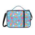 Pink Ice Cream Pattern Print Shoulder Strap Bible Bag
