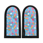 Pink Ice Cream Pattern Print Skillet Handle Cover