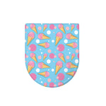 Pink Ice Cream Pattern Print Toilet Lid Cover