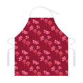 Pink Japanese Lantern Pattern Print Adjustable Apron