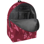 Pink Japanese Lantern Pattern Print Backpack