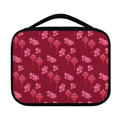 Pink Japanese Lantern Pattern Print Classic Bible Case