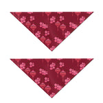 Pink Japanese Lantern Pattern Print Dog Bandana