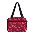 Pink Japanese Lantern Pattern Print Double Strap Bible Bag
