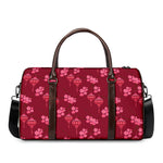 Pink Japanese Lantern Pattern Print Duffle Bag
