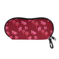 Pink Japanese Lantern Pattern Print Glasses Case