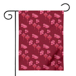 Pink Japanese Lantern Pattern Print House Flag