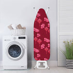 Pink Japanese Lantern Pattern Print Ironing Board Cover