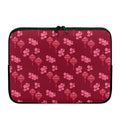 Pink Japanese Lantern Pattern Print Laptop Sleeve