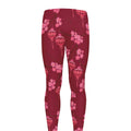 Pink Japanese Lantern Pattern Print Men's Leggings