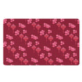 Pink Japanese Lantern Pattern Print Polyester Doormat