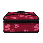 Pink Japanese Lantern Pattern Print Small Lunch Bag
