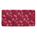 Pink Japanese Lantern Pattern Print Towel