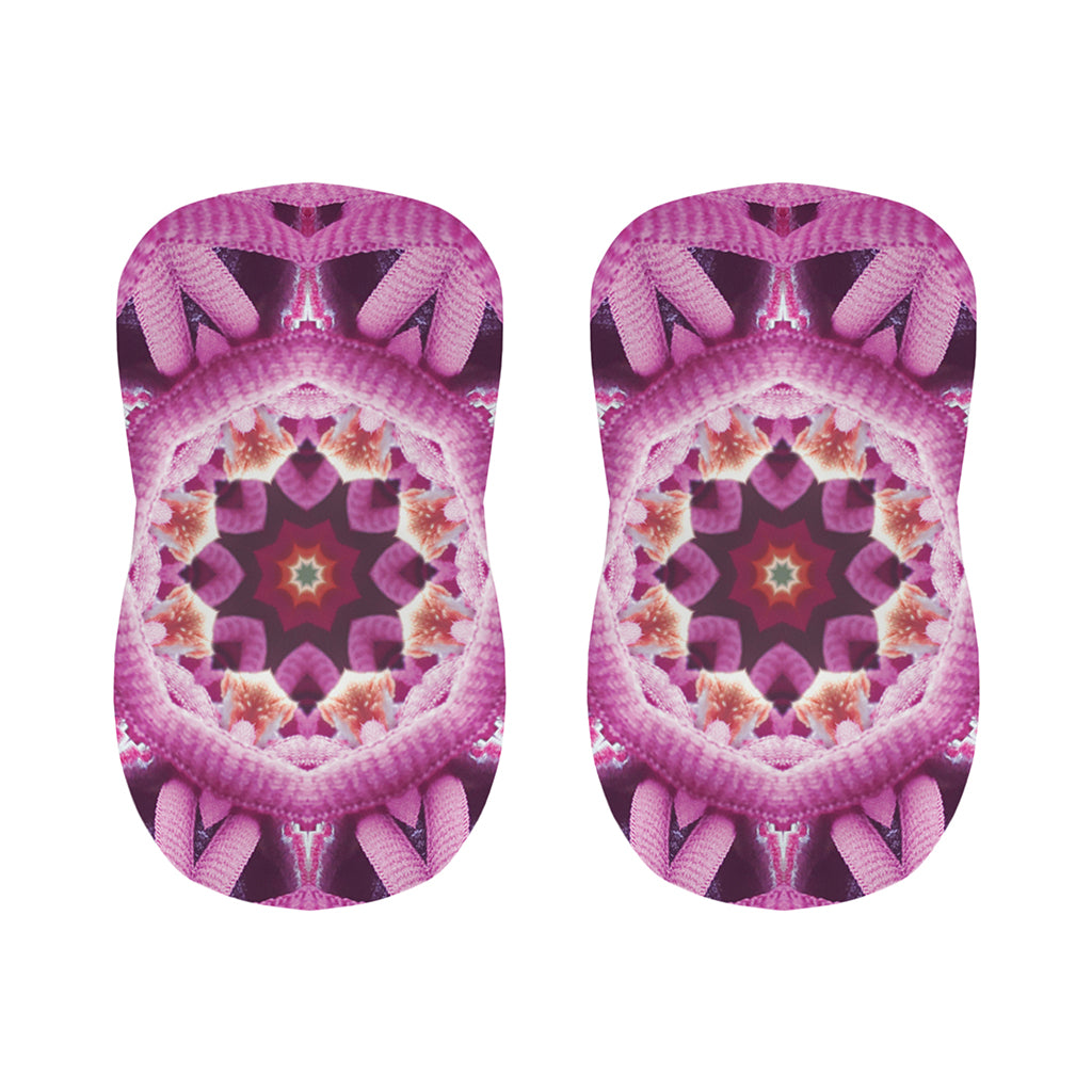 Pink Kaleidoscope Print Bar Stool Covers