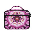 Pink Kaleidoscope Print Briefcase Bible Bag