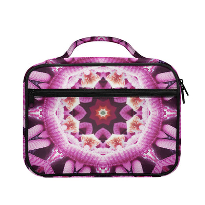 Pink Kaleidoscope Print Briefcase Bible Bag