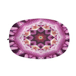 Pink Kaleidoscope Print Car Side Mirror Covers