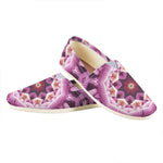 Pink Kaleidoscope Print Casual Shoes