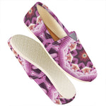 Pink Kaleidoscope Print Casual Shoes