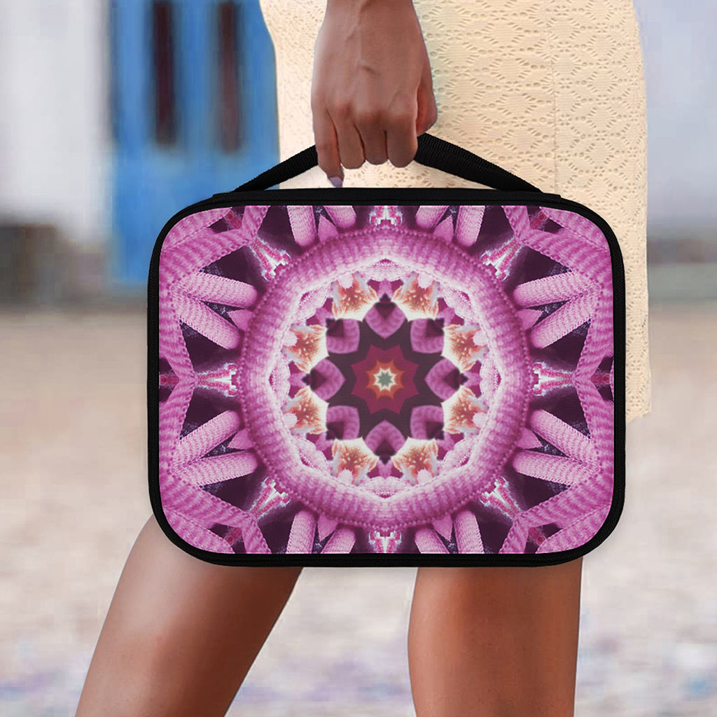 Pink Kaleidoscope Print Classic Bible Case