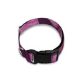 Pink Kaleidoscope Print Dog Collar