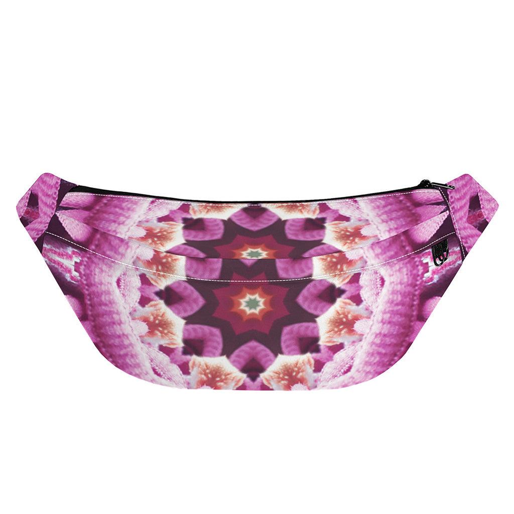 Pink Kaleidoscope Print Fanny Pack