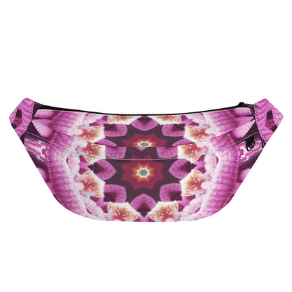 Pink Kaleidoscope Print Fanny Pack