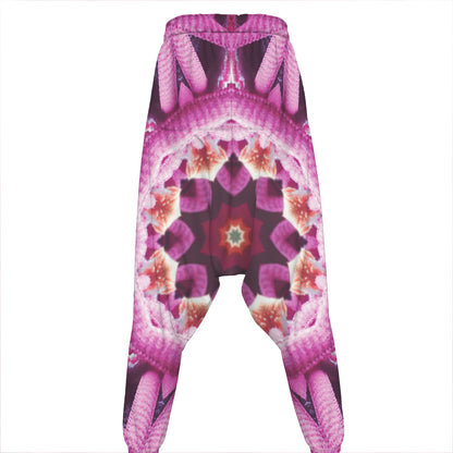 Pink Kaleidoscope Print Hammer Pants