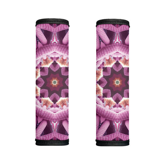 Pink Kaleidoscope Print Handle Covers