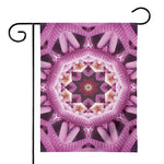 Pink Kaleidoscope Print House Flag