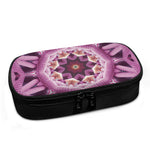Pink Kaleidoscope Print Insulin Cooler Travel Case