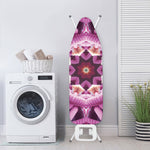 Pink Kaleidoscope Print Ironing Board Cover
