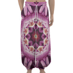 Pink Kaleidoscope Print Lantern Pants