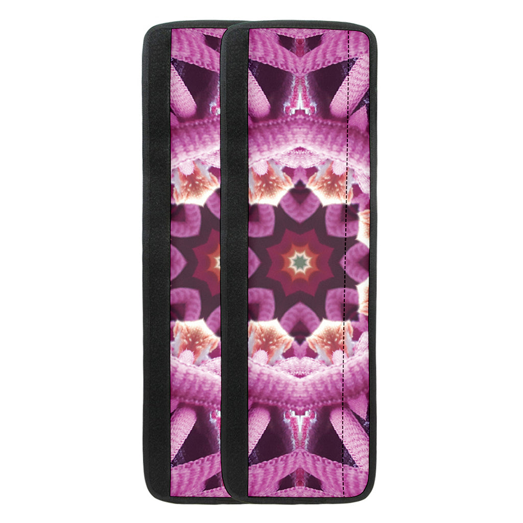 Pink Kaleidoscope Print Refrigerator Handle Covers