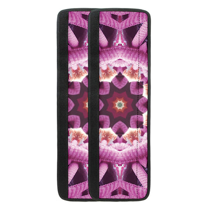 Pink Kaleidoscope Print Refrigerator Handle Covers
