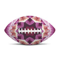 Pink Kaleidoscope Print Rugby Ball
