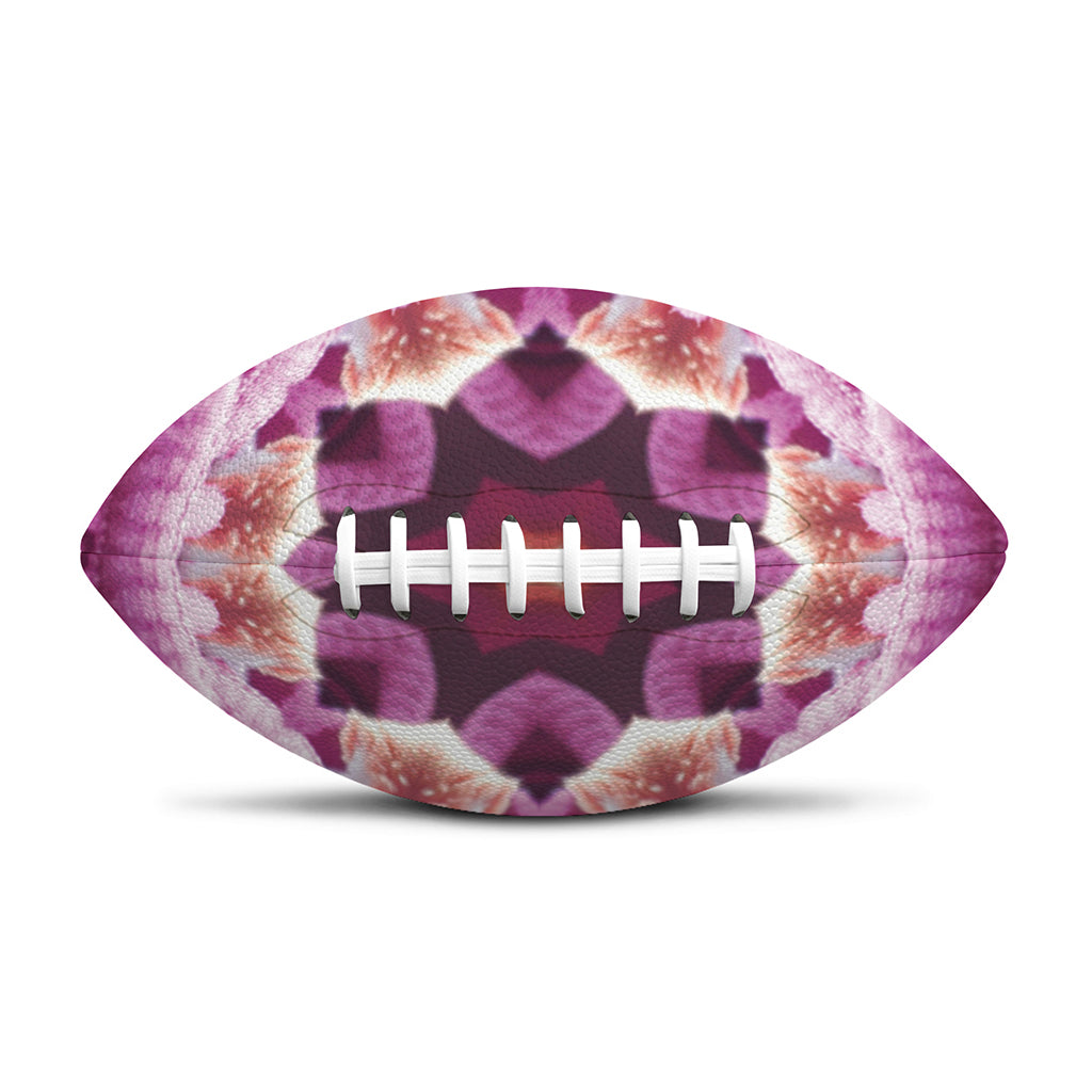Pink Kaleidoscope Print Rugby Ball