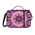 Pink Kaleidoscope Print Shoulder Strap Bible Bag