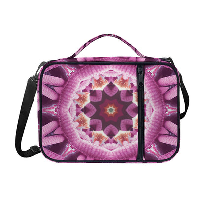 Pink Kaleidoscope Print Shoulder Strap Bible Bag