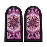 Pink Kaleidoscope Print Skillet Handle Cover