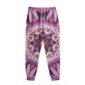 Pink Kaleidoscope Print Sweatpants