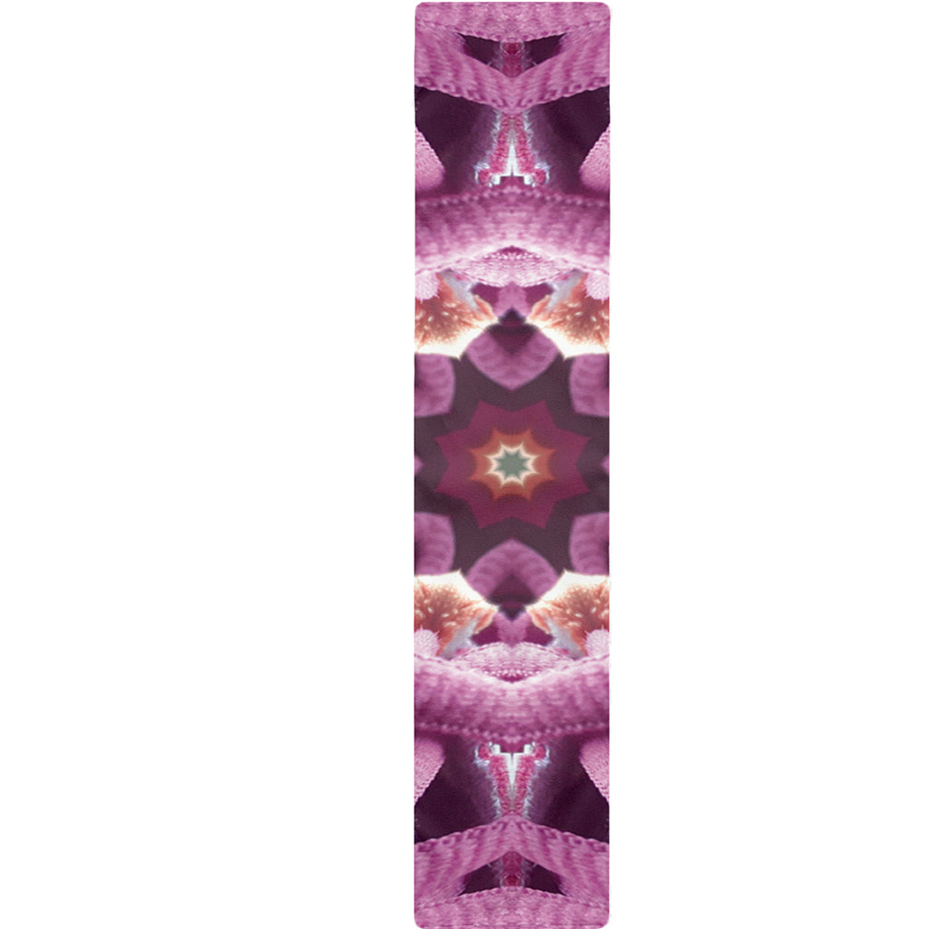 Pink Kaleidoscope Print Table Runner