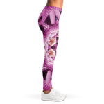 Pink Kaleidoscope Print Women's Leggings