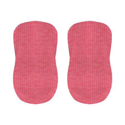 Pink Knitted Pattern Print Bar Stool Covers