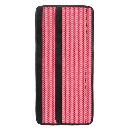Pink Knitted Pattern Print Refrigerator Handle Covers