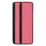 Pink Knitted Pattern Print Refrigerator Handle Covers
