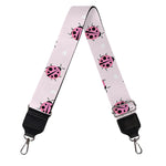 Pink Ladybug Pattern Print Bag Strap