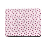 Pink Ladybug Pattern Print Bifold Wallet